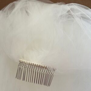 Cathedral length Tulle Bridal Veil